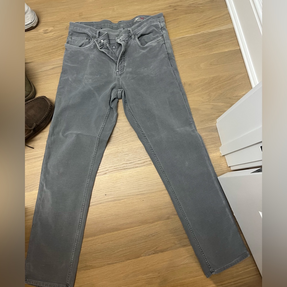 Dark gray faherty pants size 34 waist